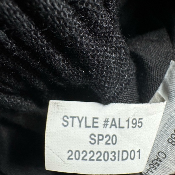 NWT J. Crew Women Scalloped Hem Sidewalk Linen Cotton Skirt Elastic band Blck 00 - Picture 8 of 10